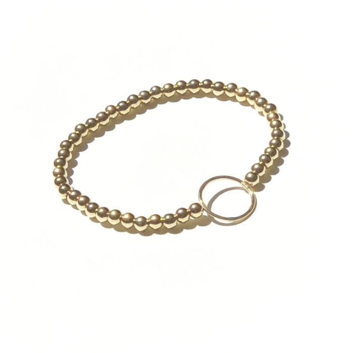 goldfilled circle bracelet