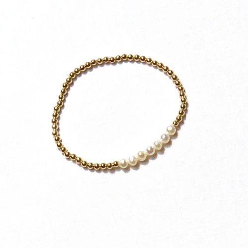 goldfilled Pearl bracelet