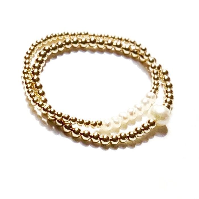 goldfilled Pearl bracelet
