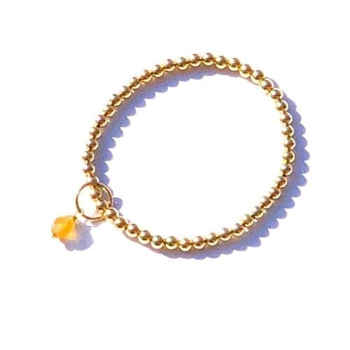 Indy & Noa goldfilled Citrine bracelet