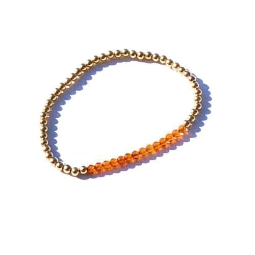 Indy & Noa goldfilled Hessoniet armbanden
