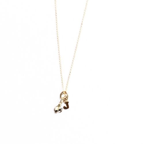 Indy & Noa goldfilled birthstone necklace