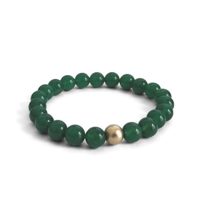 Indy & Noa green Onyx bracelet